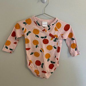 Hanna Andersson Fruit Kimono Onesie
